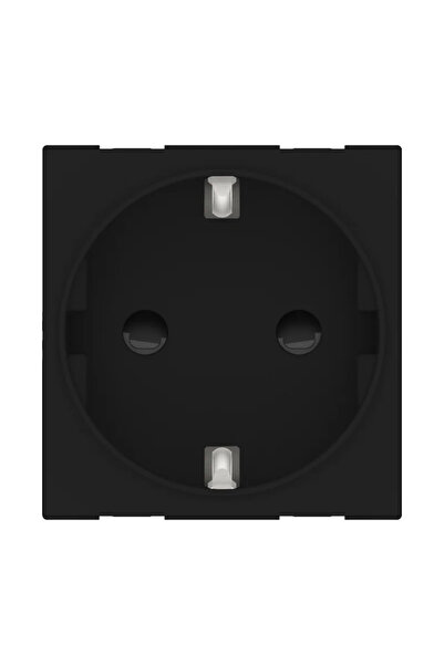 OEM Himel single socket, 2 modules, black
