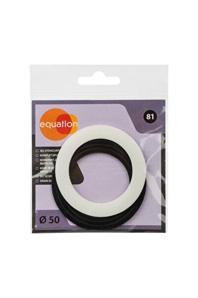 EQUATION Φλάντζες στεγανοποίησης Equation, για αποχέτευση νεροχύτη, από καουτ...