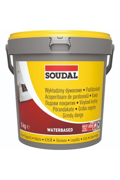 OEM Adeziv Soudal 26A, de constructii, pentru pardoseala, 5 kg, alb