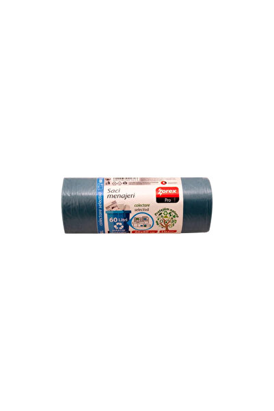 OEM Saci menajeri LDPE 60 L x 10 bucati, Zorex Pro, albastru
