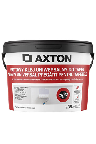 Axton Adeziv pasta universal pentru tapet, Axton, 5 kg