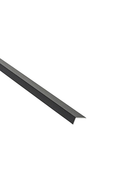 STANDERS Γωνία από ανοδιωμένο βουρτσισμένο αλουμίνιο, 20 X 10 X 1 mm, L = 1 μ...