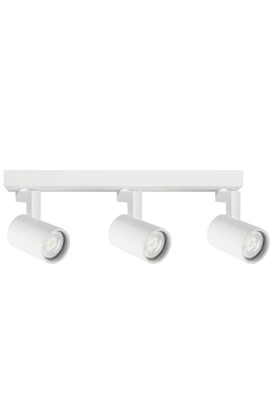 OEM Spot pe bara Lynx, 3 x GU10, 10W, rotund, alb