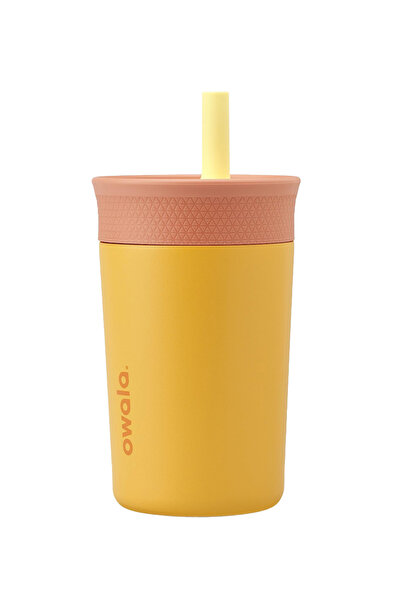 Alvora Owala 12 oz (355 ml) Kids Double-Layered Stainless Steel Thermos with ...