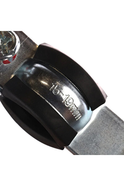 OEM Brida fixare dubla, cu diblu, otel zincat, Ø 15 - 19 mm