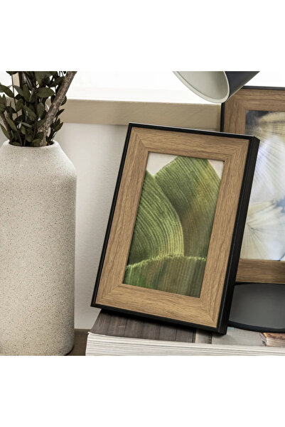 Inspire Βιομηχανική κορνίζα φωτογραφιών 24 x 30, ξύλινη, καφέ