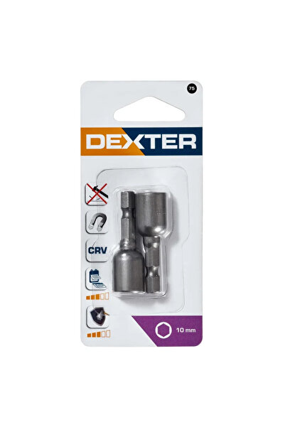 Dexter Μύτες Dexter, χάλυβας χρωμίου-βαναδίου, 10 x 45 mm (σετ 2 τεμαχίων)