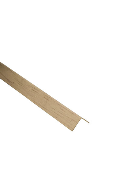 STANDERS Γωνία PVC, 20 X 20 X 1 mm, L = 1 μέτρο, δρυς