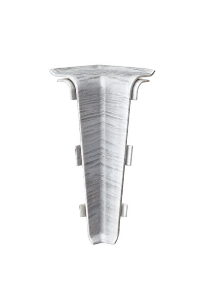 OEM Colt interior pentru plinta PVC, 60 mm, Mack, 60.41, aluminiu deschis, 2 ...