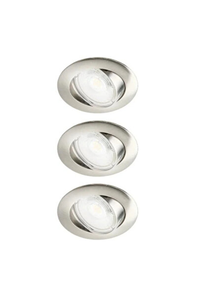 Inspire Set 3 spoturi LED incastrate Clane, orientabil, GU10, 450 lm, lumina ...