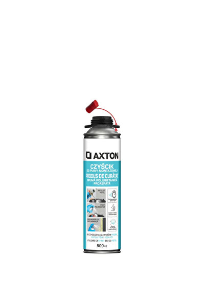 Axton Spray pentru indepartarea spumei poliuretanice neintarite, Axton, 500 ml