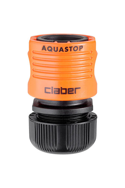 OEM Racord cuplare furtun Claber, cu stop, plastic, 1/2''