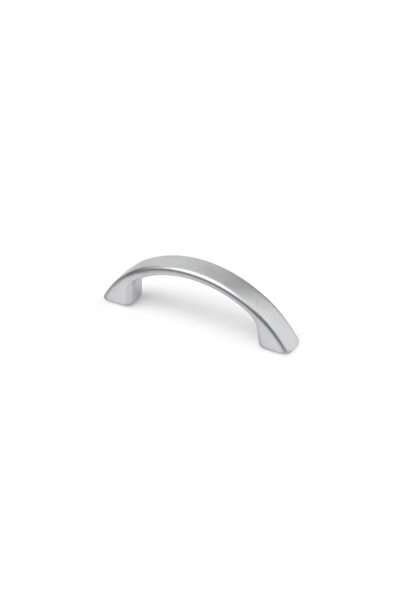 OEM Maner mobila, 64 mm, zamac, argintiu (set 2 buc)