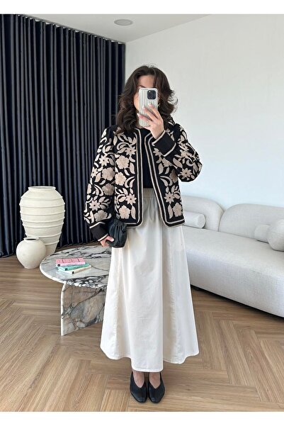 Lavanta Tekstil Nua Embroidered Jacket