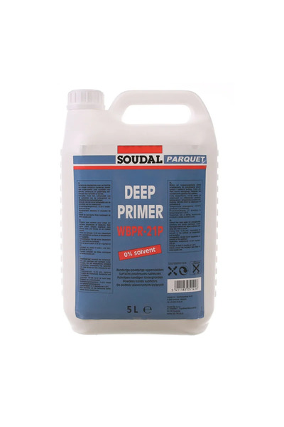 OEM Parquet adhesive primer Soudal WBPR-21P, 5 L