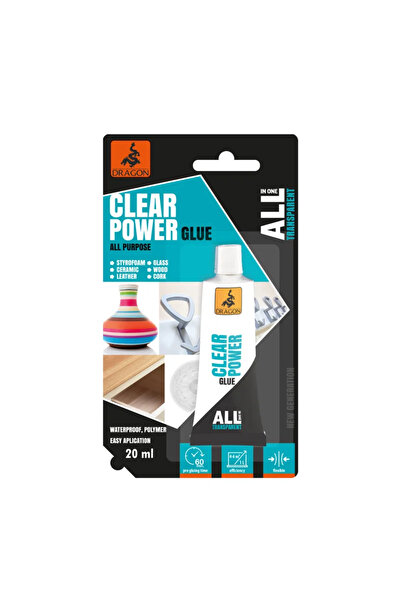 OEM Лепило за ремонт Dragon All in One, полимерно, универсално, 20 мл, прозрачен
