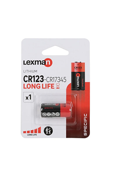 Lexman Baterie lithium CR123A 3V, 1 buc