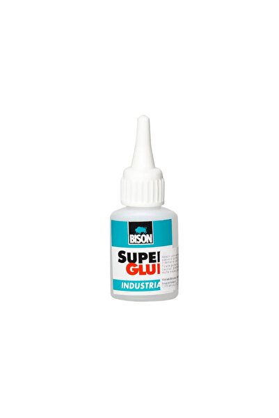 OEM Adeziv Bison Super Glue Industrial, de reparare, 20 g, transparent