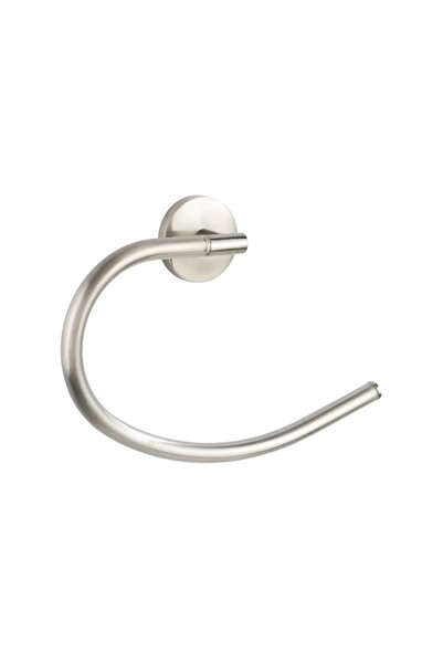 OEM Suport prosop baie Cuba, tip inel, din metal, fixare prin gaurire in pere...