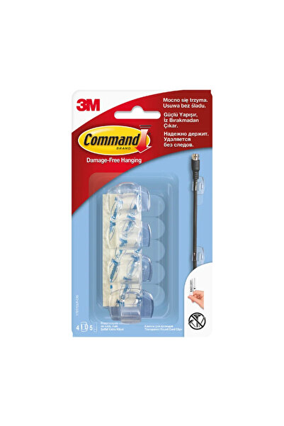 OEM Cuier autoadeziv CommandTM, o agatatoare simpla, pentru cabluri, plastic,...