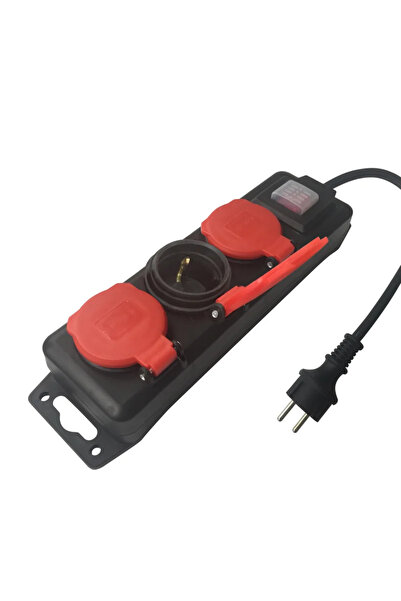 Lexman Καλώδιο επέκτασης Lexman, IP44, 3 πρίζες, 3 x 1,5 mmp, 3680 W, 2 μέτρα...