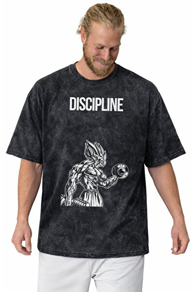 SEVBANO Disciplined Written Anime Fitness Bodybuilding Athlete Printed Unisex...