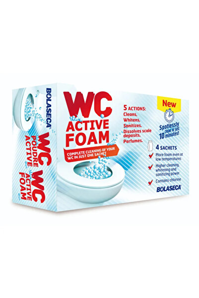 OEM Spuma activa praf pentru curatarea si igienizarea vasului de WC, Bolaseca...