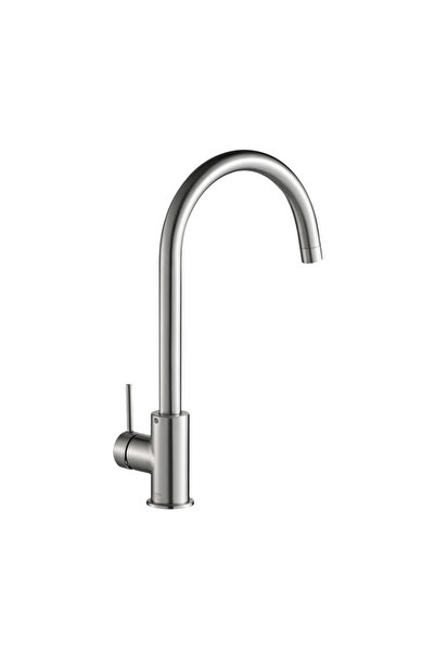 OEM Baterie bucatarie Delinia Loa, monocomanda, argintiu satinat