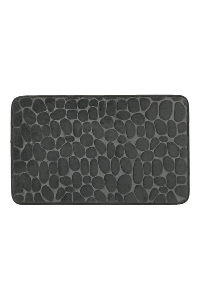 sensea Πατάκι μπάνιου Cocoon Pebble, Βαμβάκι, 50 x 80 cm, ορθογώνιο, γκρι