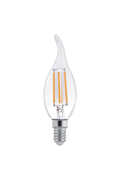 OEM LED filament bulb, E14, C35, 6 W, neutral white, 4000K, 750lm, candle type