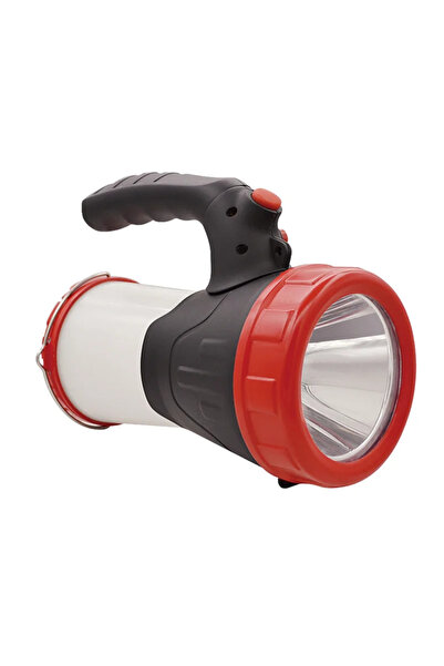 Lexman Lanterna LED Lexman, reincarcabila, 340 lm, ABS, rosu