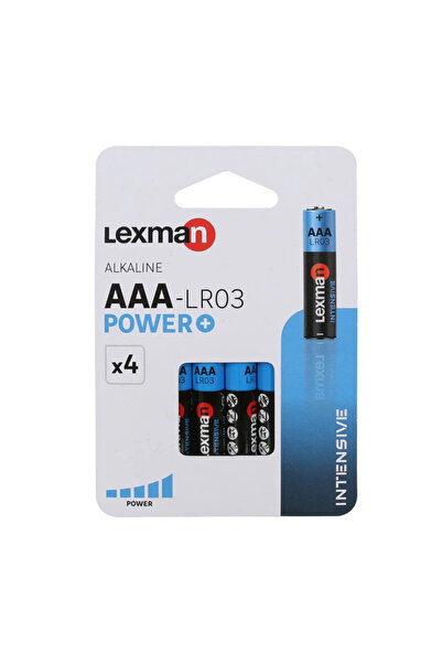 Lexman Baterii alcaline Intensive AAA (set 4 buc)