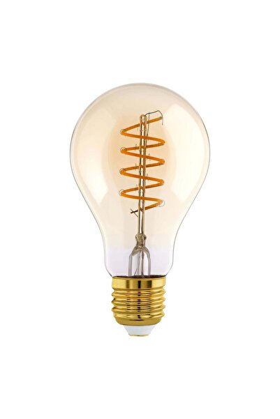 OEM Декоративна LED крушка, E27, A60, 8 W, топло бяла, 2700K, 806lm, кехлибарена