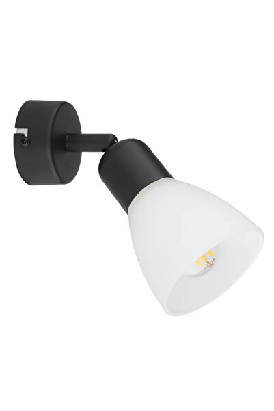 OEM Spot pe bara Malta, 1 x E14, 40 W, alb negru