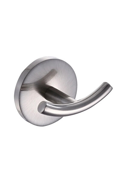 sensea Cuier baie Suite, 2 agatatori, din otel, fixare prin gaurire, argintiu...