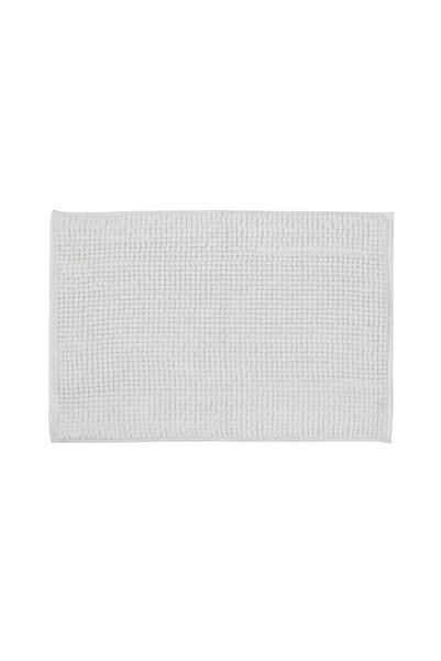 sensea Easy White 0 bath mat, Polyester, 40 x 60 cm, rectangular, white