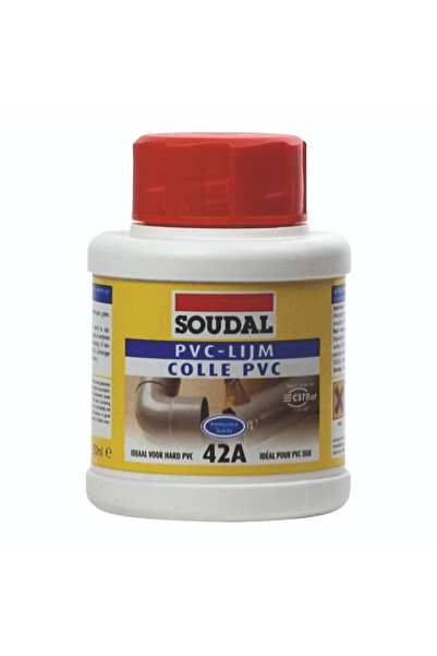 OEM Adeziv Soudal 42A, de asamblare si montaj, pentru tevi PVC, 250 ml, trans...