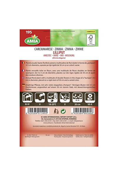 OEM Seminte flori de primavara, carciumarese lilliput, amestec culori, Amia, ...