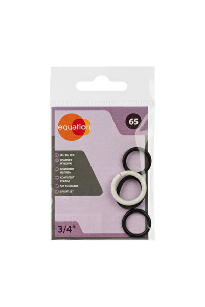 EQUATION Φλάντζες αποστράγγισης Equation, από καουτσούκ και σιλικόνη, 3/4" (σ...