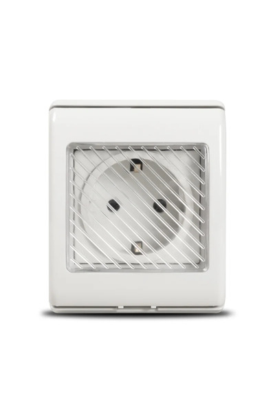 OEM Simple schuko socket, IP54, white