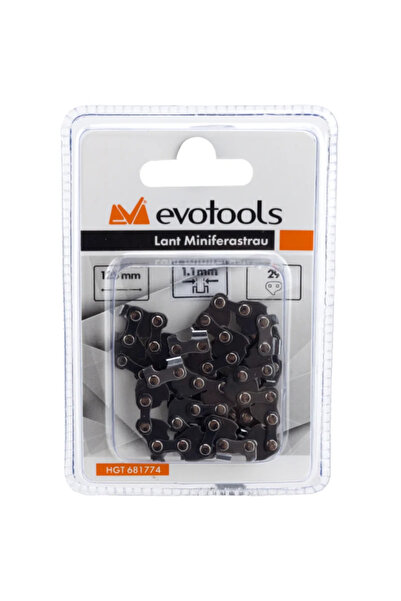 OEM Μίνι αλυσίδα πριονιού Evotools, 1,1 mm, 29 δόντια, μήκος 12,5 cm