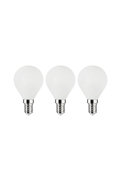 Lexman Bec LED Milky, E14, P45, 4.5 W, alb neutru, 4000K, 470 lm, tip sferic,...