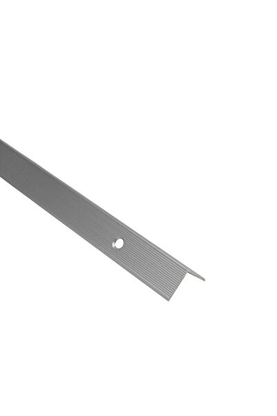 STANDERS Γωνία από ανοδιωμένο αλουμίνιο, διάτρητη, 19 X 20 X 1,5 X 1