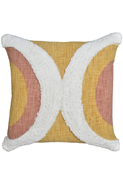 Inspire Malou Inspire decorative pillow, 45 x 45 cm, abstract motifs, multico...