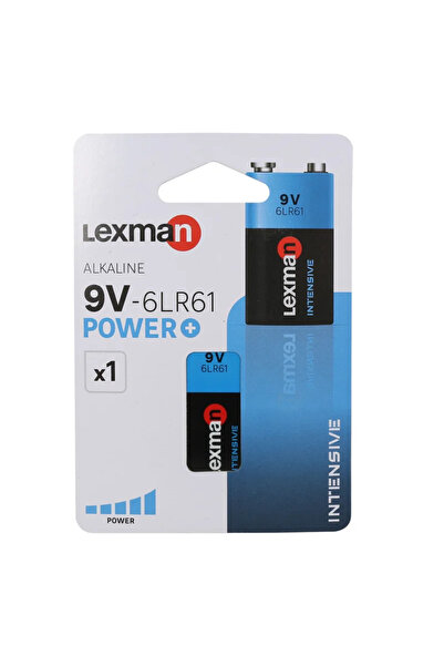 Lexman Baterie alcalina Intensive 6LR61 9V, 1 buc