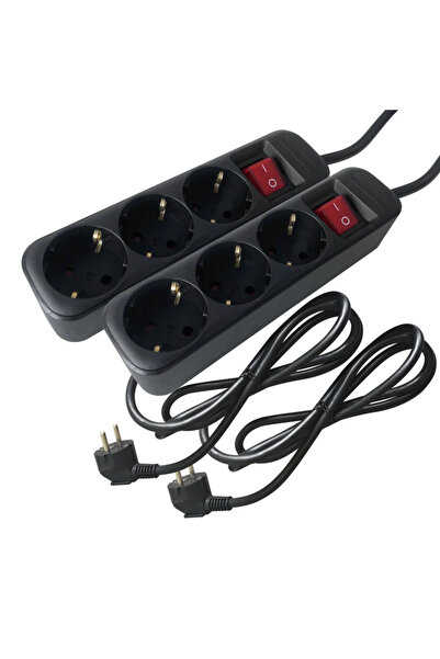 Lexman Lexman extension cord, IP20, 3 sockets, 3 x 1.5 mmp, 3680 W, 1.5 meter...
