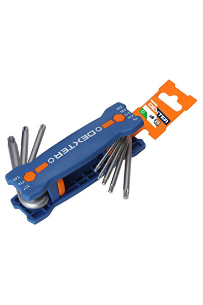 Dexter Σετ 8 κλειδιών Dexter Torx, 9 - 40 mm