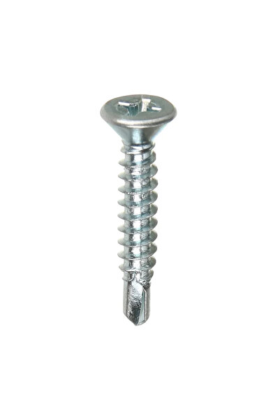 OEM Αυτοδιάτρητη βίδα λαμαρίνας, με κεφαλή φρεζαρισμένη, επιψευδαργυρωμένος χ...