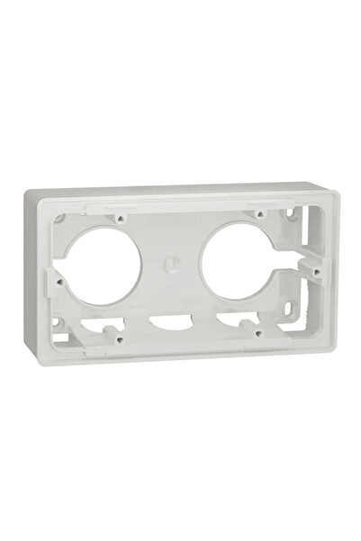 OEM Κουτί στήριξης Unica Studio, 2 θέσεων, λευκό