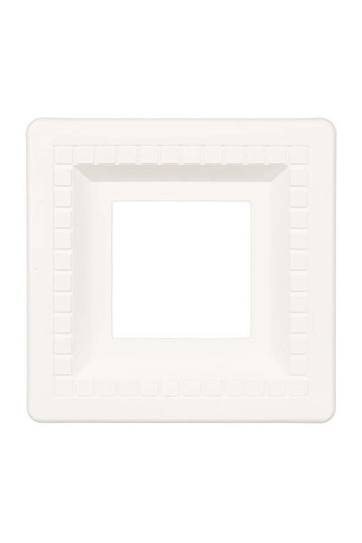 OEM Rama decorativa simpla Gunsan Visage, pentru aparataj clasic, IP20, alba